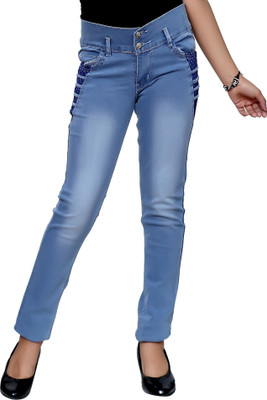 ORIEX Slim Girls Light Blue Jeans