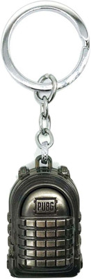 eShop24x7 PUBG Green Backpack Hot Game Playerunknown's Battlegrounds Fortnite Metal Key Ring Keychain Key Chain