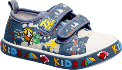 

Little Soles Boys & Girls Velcro Sneakers(Blue