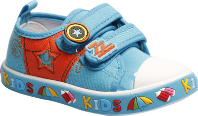 

Little Soles Boys & Girls Velcro Sneakers(Blue
