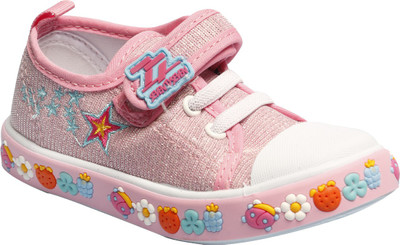 

Little Soles Boys & Girls Velcro Sneakers(Pink