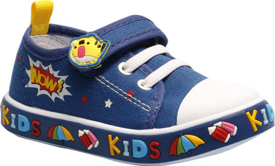 

Little Soles Boys & Girls Velcro Sneakers(Blue