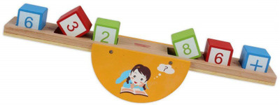 

Civil Early Kids Learning Wooden Computing Scale (Multicolor)(Multicolor)