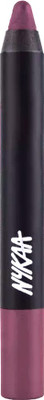 

Nykaa MatteIlicious Lip Crayon(Purple Punk-07, 2.8 g)