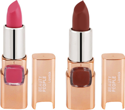 

Beauty People Lipstick(pretty pink, brown)
