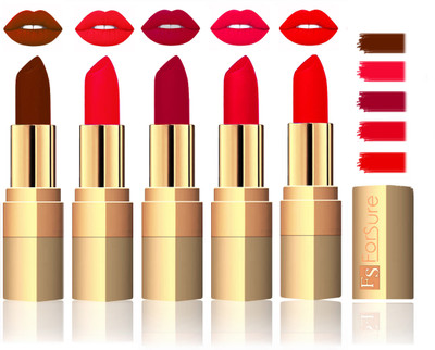

Forsure Extra Soft & Smooth Velvet Matte Lip Color Combo In Wholesale Rate(Brown,Plum,Sweet Red,Romantic Red,Red)