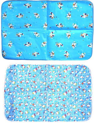 

EasyShop Plastic, Cotton, Rexin Baby Bed Protecting Mat(Multicolor