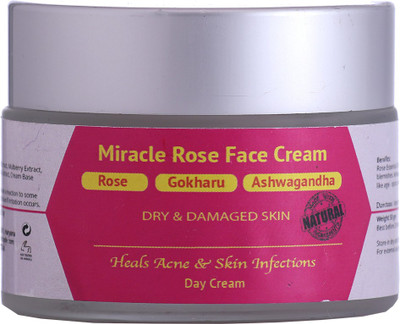 

Mirah Belle Naturals Rose – Gokharu – Ashwagandha Nourishing Face Cream(50 g)