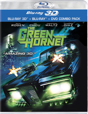 

the green hornet blu-ray 3d , region free(3D Blu-ray English)