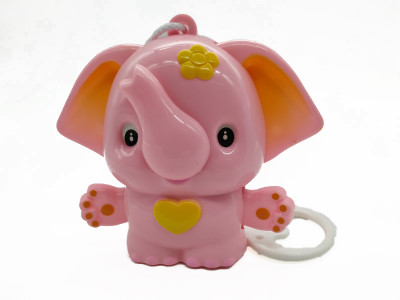

Alpyog Cradle Hanger Bell Musical Dancing Elephant with Sweet Sound (Minimum Age 10 Month)(Multicolor)
