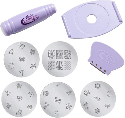 

Motion Art Express Decals Stamp Stamping Polish Design Kit Set Decoration(multi)