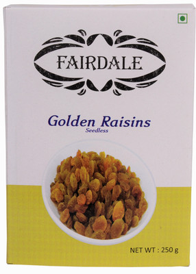 

Fairdale Golden Seedless Raisins ( 250g ) Raisins(250 g, Box)