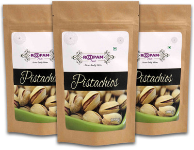 

roopam Roasted Salted Pistachios Pistachios(300 g, Pouch)