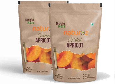 

Naturoz Turkish Apricots 200g (Pack of 2) Apricots(400 g, Pouch)