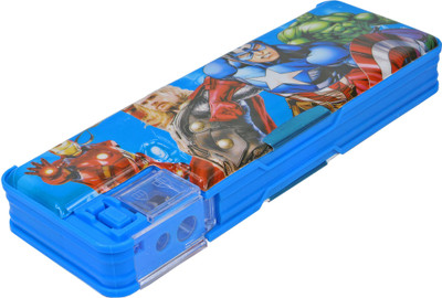 

SPERO Dual Sided Compartment Multipurpose Marvel Avengers Art Plastic Pencil Box(Set of 1, Multicolor)