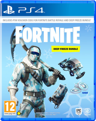 

Fortnite: Deep Freeze Bundle(Game and In Game Credit, for PS4)