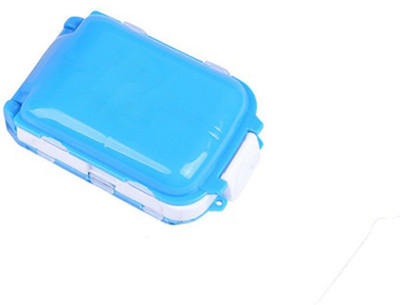

Way Beyond 7 Blue Portable Pill Storage/Pill Organizer/Pill Obox for travelling/ Pill Box(blue and white)