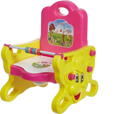 

Fun Ride Kids Colorful Toilet Training Seat/ Chair with Hanging Toys Bar (Pink) Potty Seat(Pink)