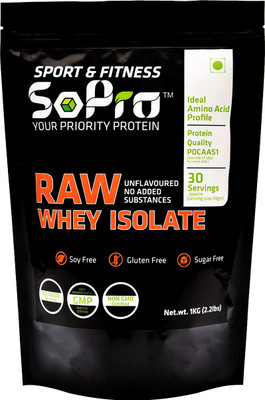 

SOPRO NUTRI Isolate Whey Protein(1 kg, Unflavored)