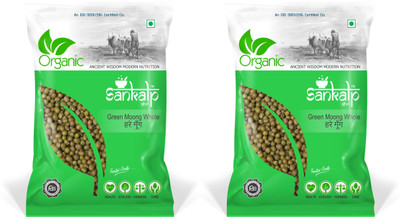 

sankalpshri Unpolished Green Moong Dal (Whole)(500 g)