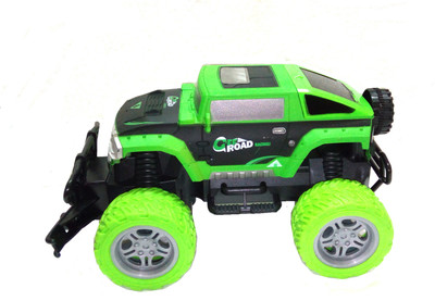 

TALKING GANESHA 4 X 4 Mini Off Road Cross Country Racing Rechargeable Car - GREEN(Green)