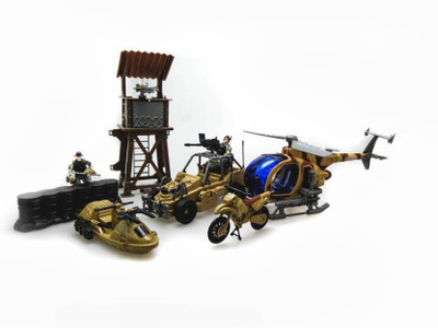 

M-Alive Pretend Play Special Force Miltary Play Set Toy with Light and Sound Features