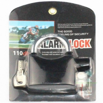 

Auggmin Alarm Lock Safety Lock(Black, Silver)