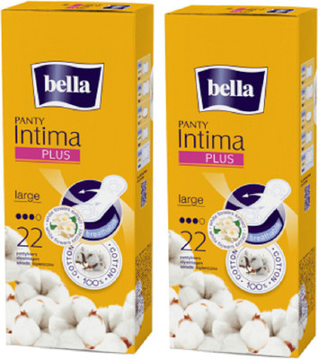 

BELLA Panty Intima Plus Large -22 Pieces (Pack Of-2) Pantyliner(Pack of 22)