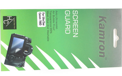 

Kamron Screen Guard for Canon EOS 700D / 750D(Pack of 1), Clear
