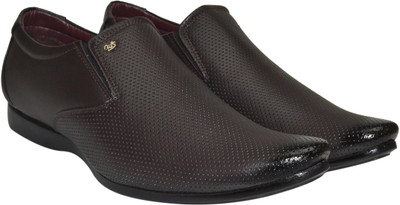

Human Steps Big Size Brown Slip On For Men(Brown