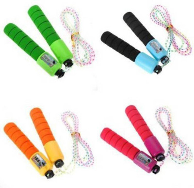 

N.VCOMMUNICATION24X7 Skipping Rope for Fitness Digital Cordless Skipping Rope(Multicolor, Length: 25 inch)
