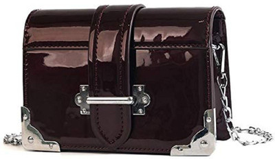 

Mei&Ge Women Evening/Party, Casual, Formal Red PU, Synthetic Leather Sling Bag