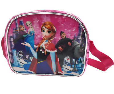 

Funcart Girls Casual, Evening/Party Pink Polyester, Fabric Sling Bag
