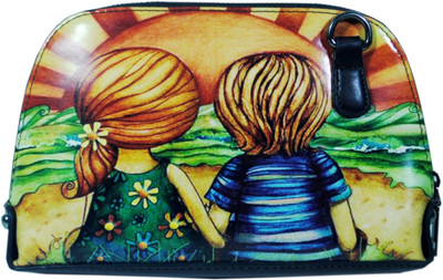 

FAVINO Girls Casual Multicolor Synthetic Leather Sling Bag