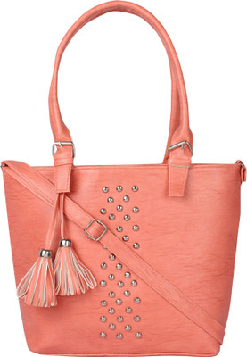 

Now & Wow Women Casual Orange PU Hand-held Bag