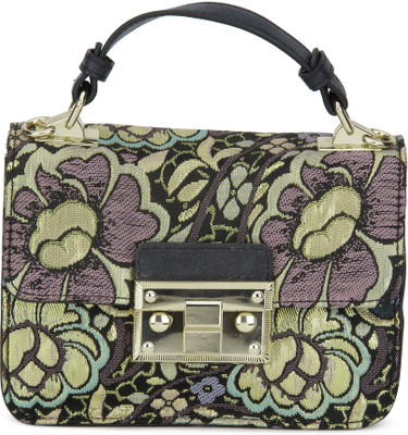 

Steve Madden Women Evening/Party Multicolor Fabric Tote