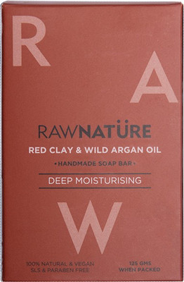 

RawNature Red Clay and Wild Argan Soap(125 g)