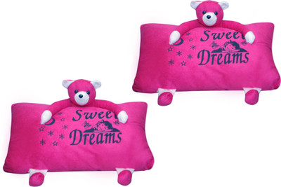 

Best in Nest Teddy Pillow Soft Toy Pair - 40 cm(Pink, White)