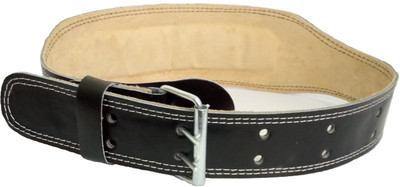 

Tima 2765 Leather Gym Belt (Black) Large (33 to 37 inches) Back & Abdomen Support(Black