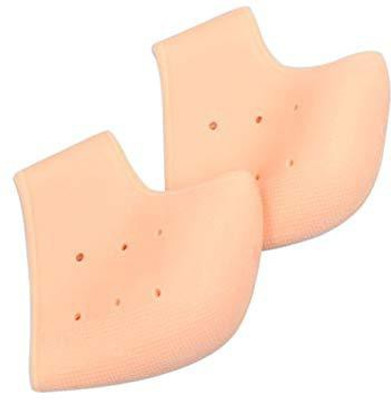 

Maison & Cuisine Silicone Heel Socks Cracked Foot Skin Care Protector/Ankle Protector (ITN-712-104) Ankle Support (, Beige