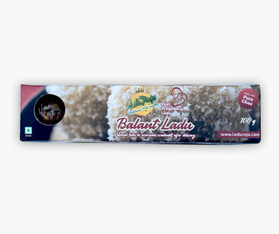 

laduraja Healthy & Tasty Balant Laddu 100 gm (Packet Contain 5 Laddu)(100 g, Box)