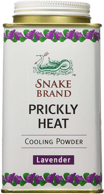 

Snake Brand Prickly Heat Cooling Powder, Lavender(150 g)