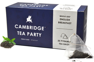 

Cambridge Tea Party English Breakfast Tea - 20 Silken Pyramid Tea Bags Green Tea Bags(40 g, Vacuum Pack)