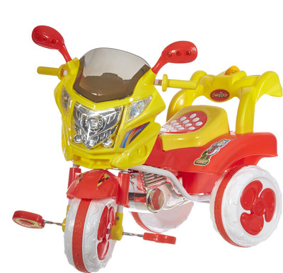 

Fun Ride Comet Musical Kids Tricycle/ Bike/ Scooter with Under seat Storage Space and LED Lights (Red) Tricycle(Red)