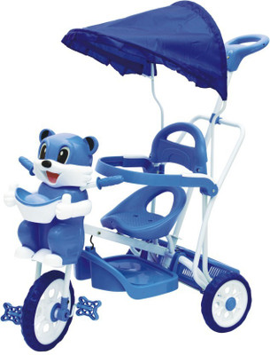 

Lovely Baby Products Kids Tricycle For Baby with Front Back Basket, Canopy & Push Parent Handle Recommended for Best baby toys 1,2,3,4,5 Years Old Children Musical Tricycle for Baby Boys & Girls Gift (Gold) Tricycle for kids, tricycle for baby Diwali Offe