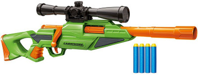 

Buzz Bee Air Warriors Carnivore Gun with Bolt Action Blasting Toy Gun(Green)