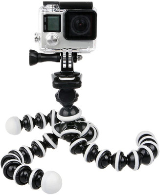 

ALLMUSIC wd12 Fully Flexible Universal Mobile/camera Holder Stand With 360 Angle Rotation Gorilla Tripod With Octopus Design Universal Supported For Action/shooting/video/ Dslr Camera/mobile Camera Holder Stand With 10 " Inch Octopus Stand/mobile Holder T