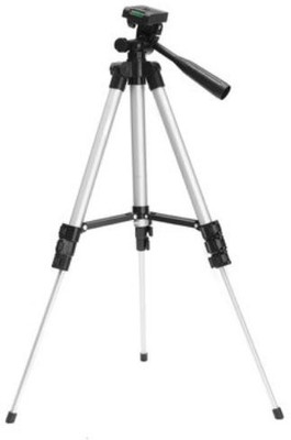 

Swadha Telescopic tripod for smartphones, tablets and camera Tripod(Silver, Supports Up to 2)