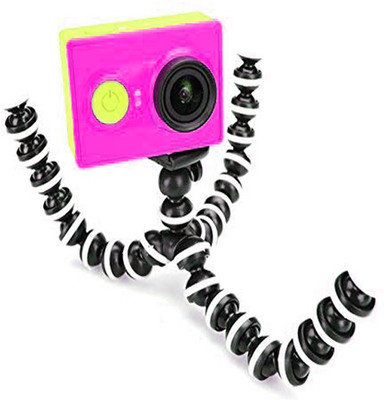 

BJORK Best buy new arrival fully flexible Portable E4 & Foldable Camera Tripod, Tripod Kit(Multicolor, Supports Up to 1.5)