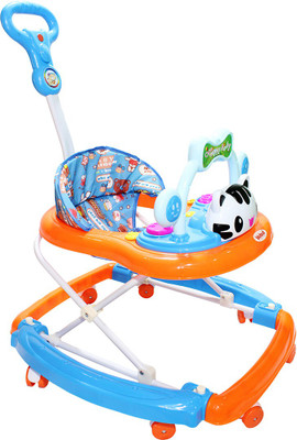 

Blubud Musical 3-in-1 Walker With Parent Rod(Orange)